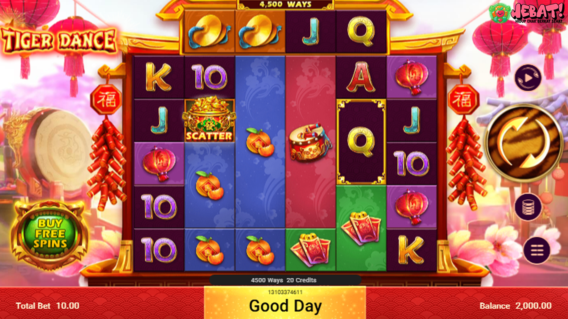 Slot Tiger Dance: Keberuntungan Menanti dalam Setiap Gerakan