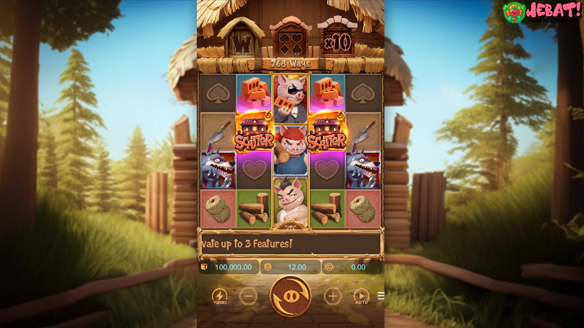 Three Crazy Piggies: Petualangan Seru dengan Tiga Babi Jackpot