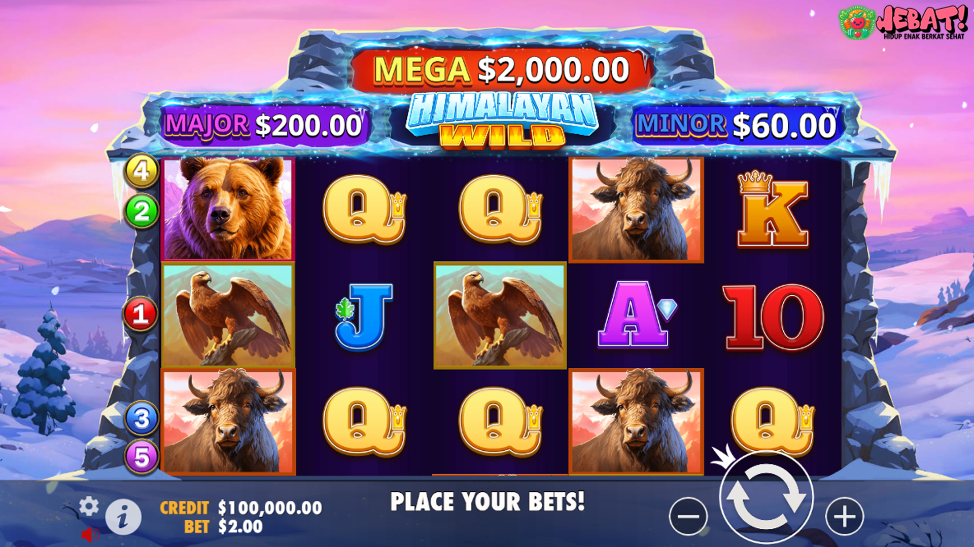 Slot Himalayan Wild: Ketika Alam Liarnya Bertemu Keberuntungan