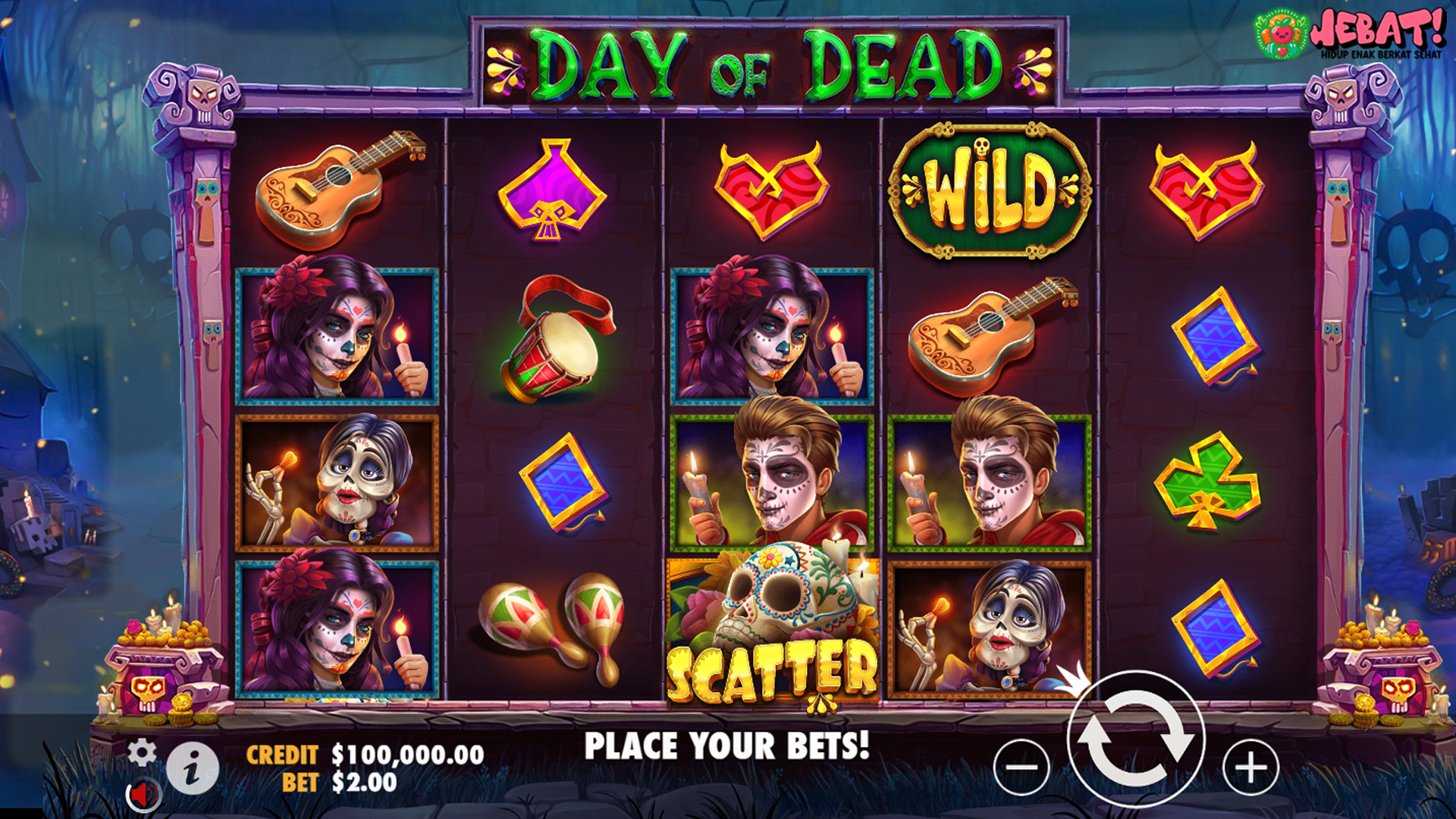 Day of Dead: Menangkan Hadiah Besar di Situs Resmi Slot Favorit