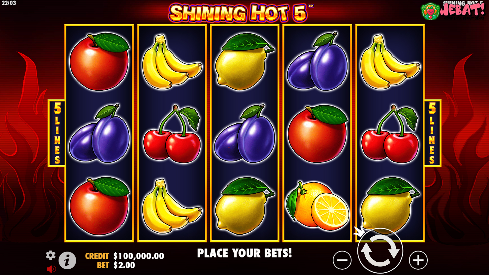 Shining Hot 5: Slot Seru dengan Hadiah Jackpot Menanti