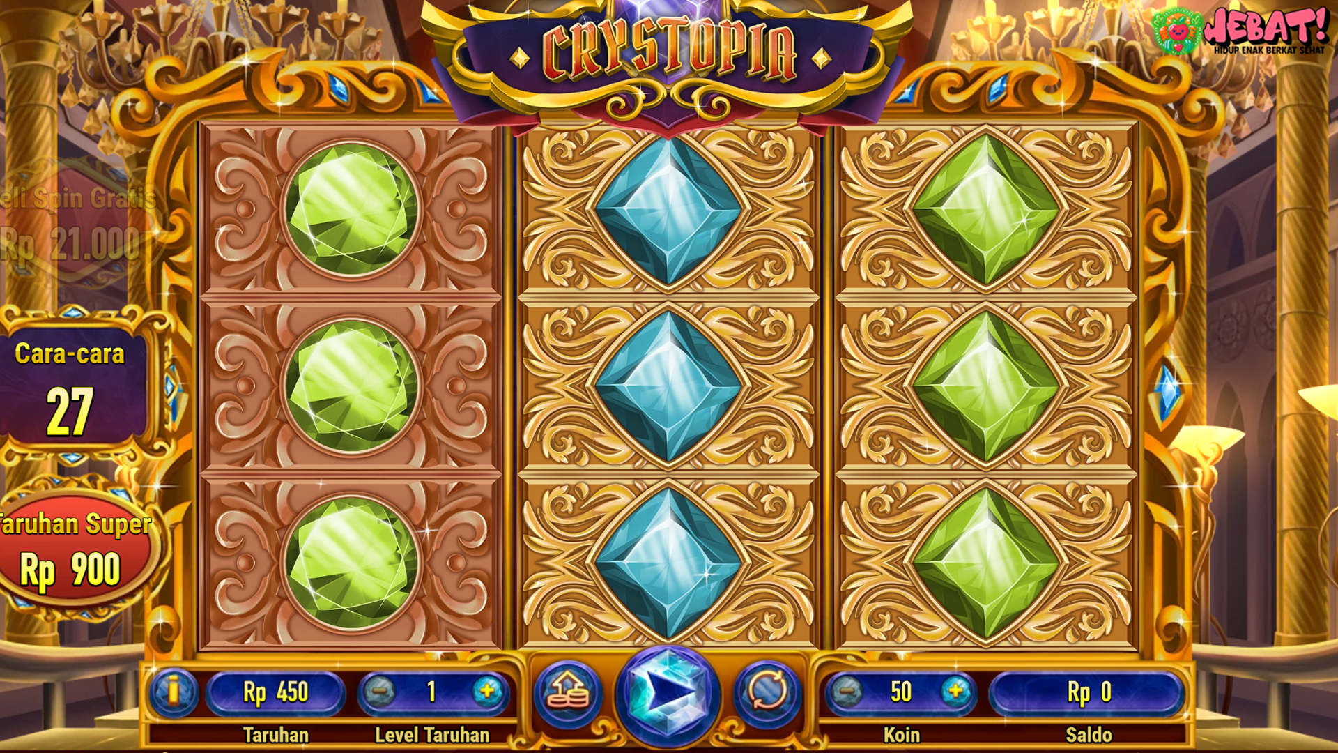 Jangan Lewatkan Crystopia Slot Online Penuh Bonus Kejutan
