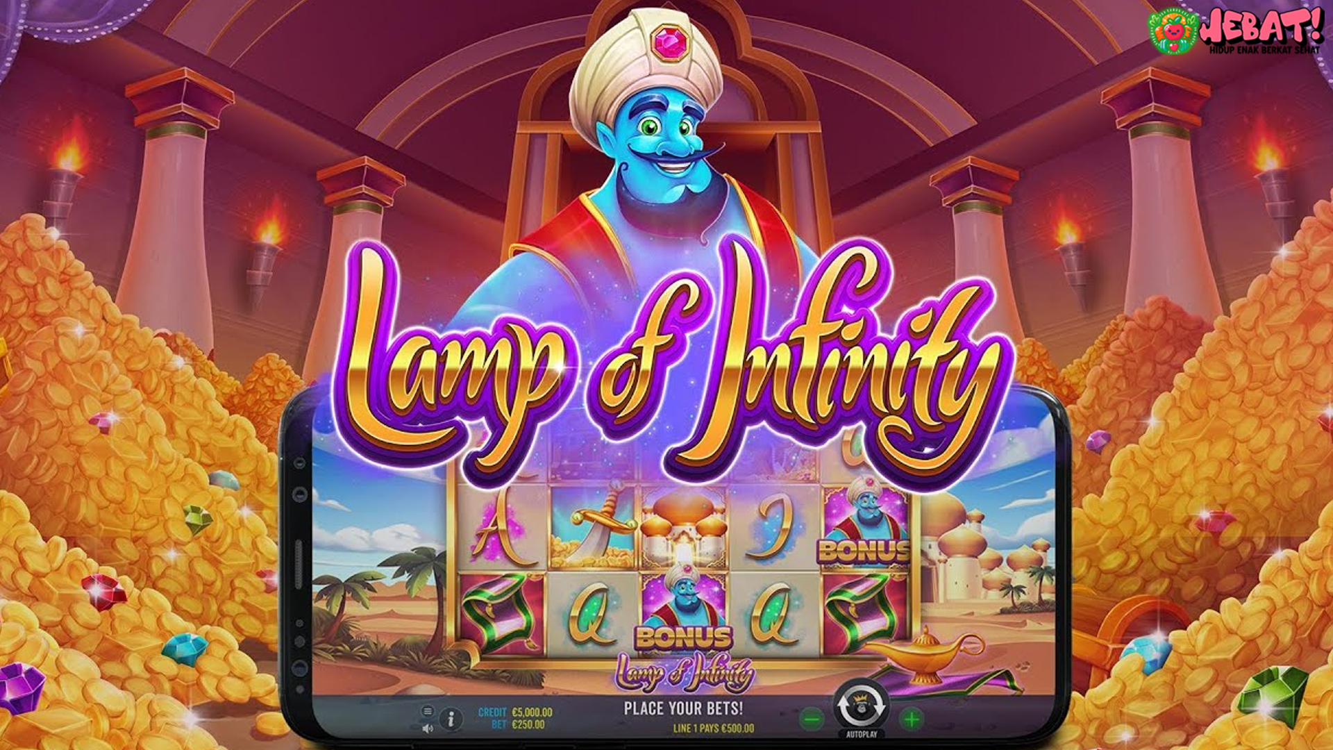 Lamp of Infinity di Situs Slot Resmi: Hadiah Menggoda Menanti