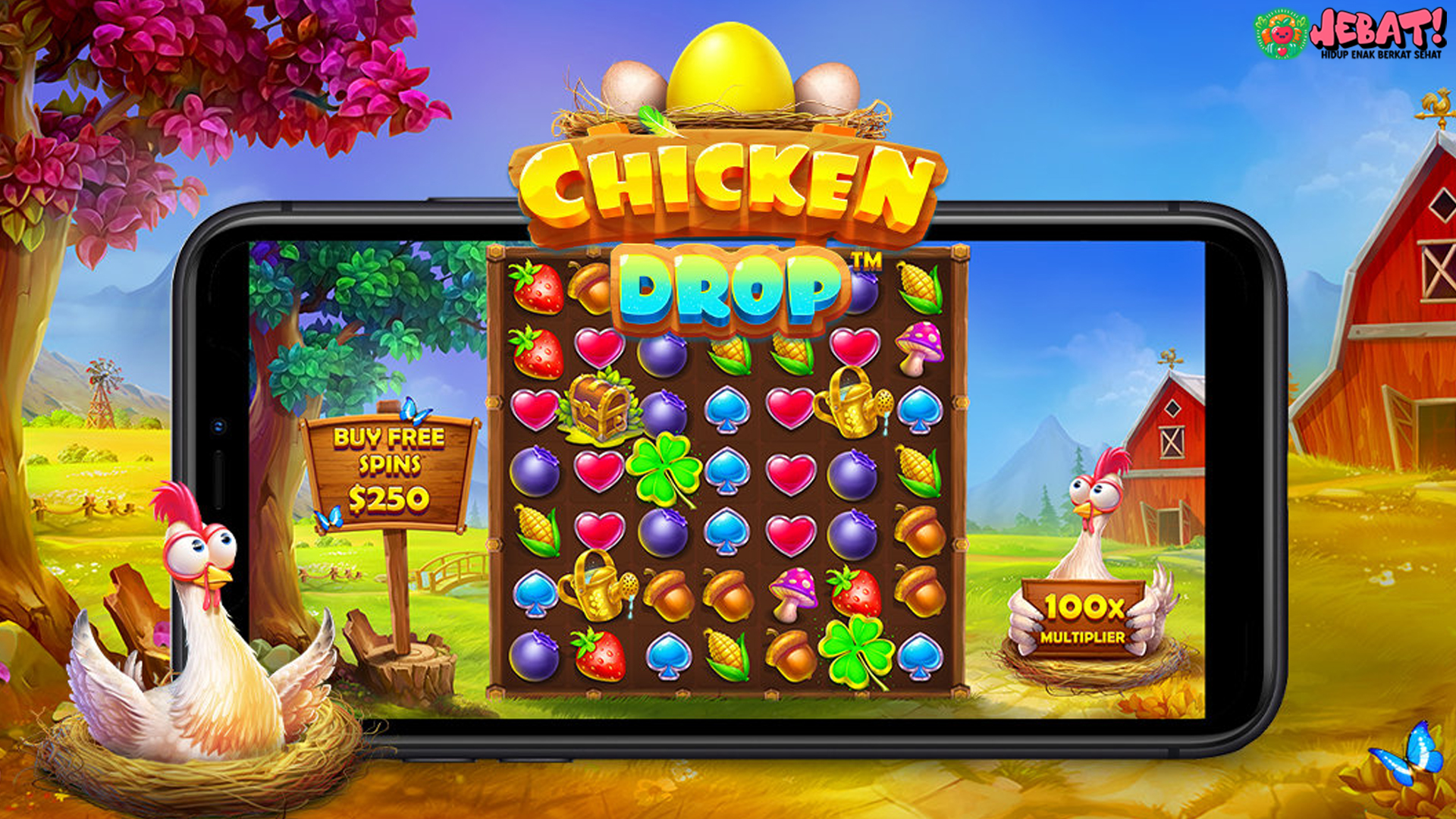 Link Slot Gacor Buka Pintu Hoki Ayam Emas di Chicken Drop
