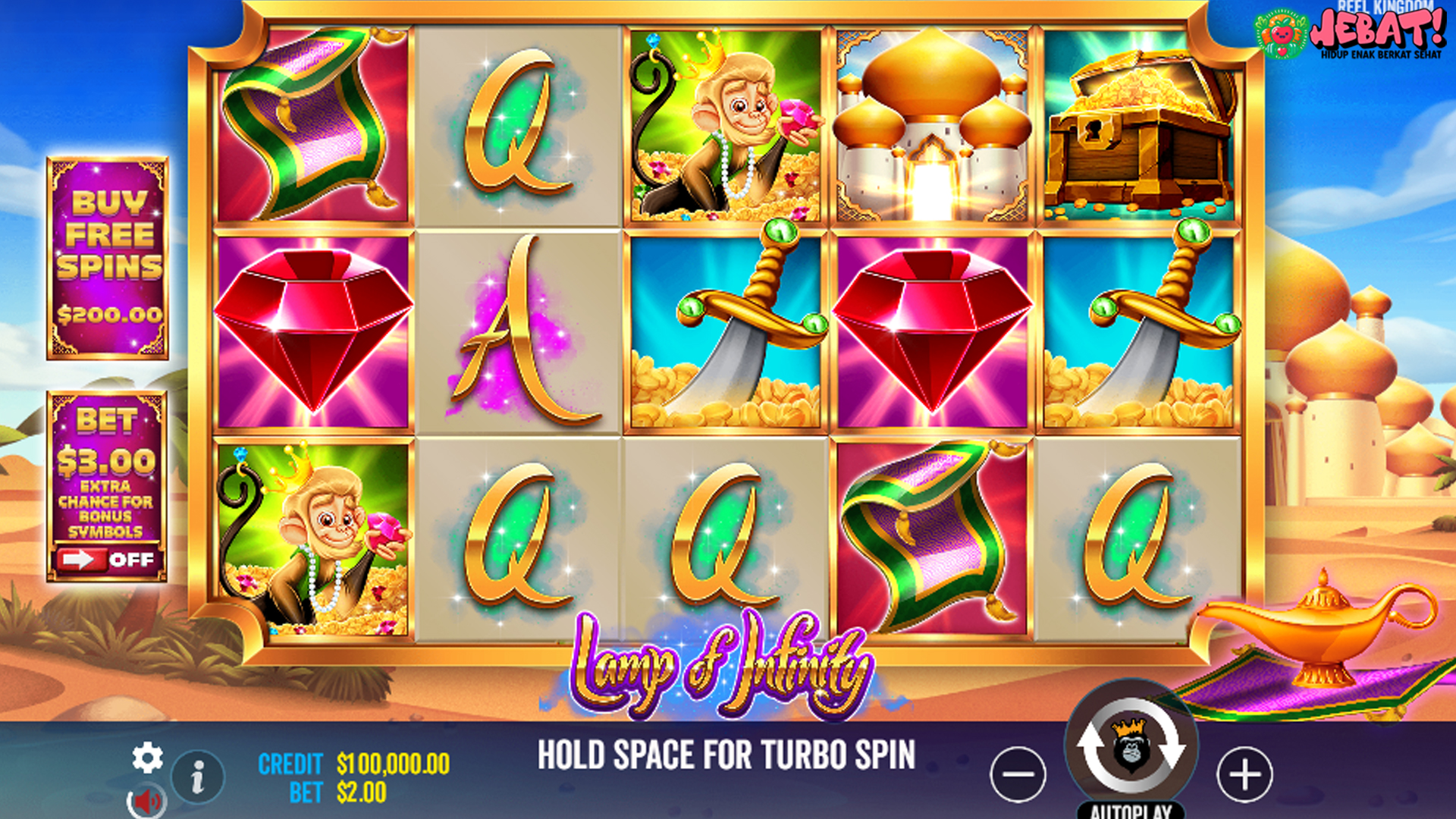 Lamp of Infinity di Situs Slot Resmi: Hadiah Menggoda Menanti