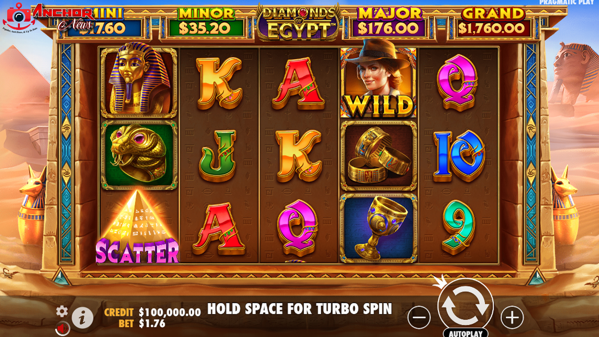 Nikmati Sensasi Jackpot Jutaan di Slot Gacor Diamonds Of Egypt