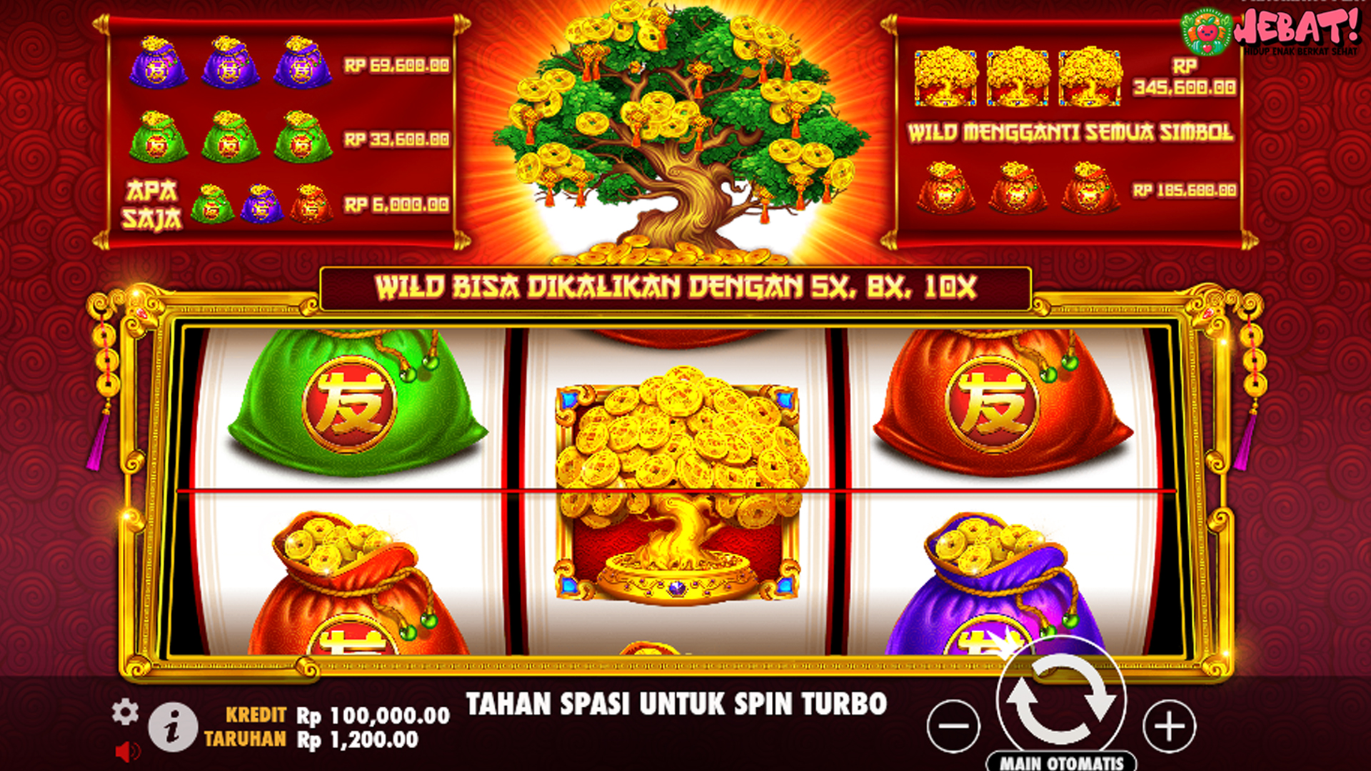 Tree Of Riches di Rtp8000 Daftar Bikin Dompet Auto Gembung