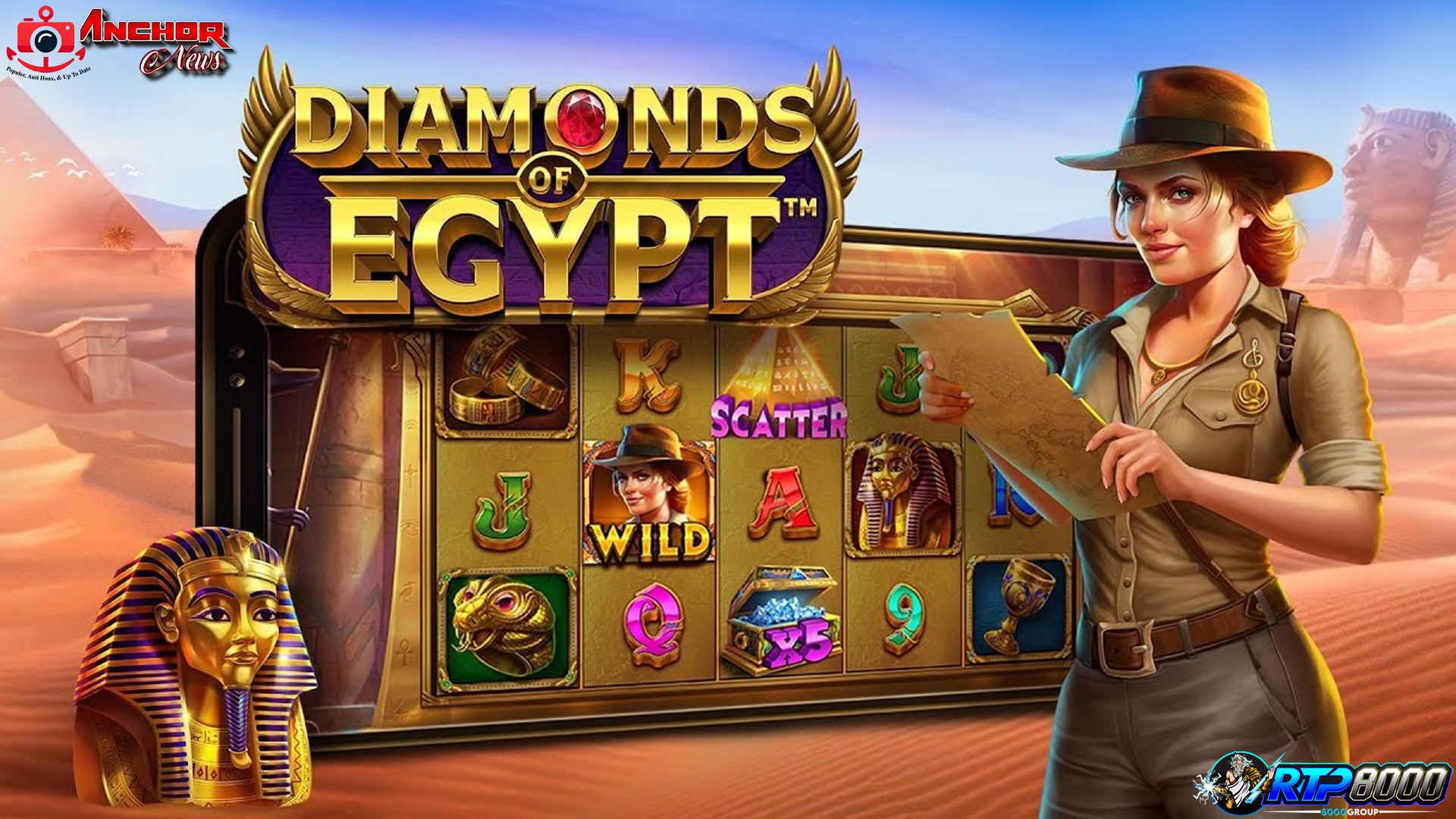 Nikmati Sensasi Jackpot Jutaan di Slot Gacor Diamonds Of Egypt
