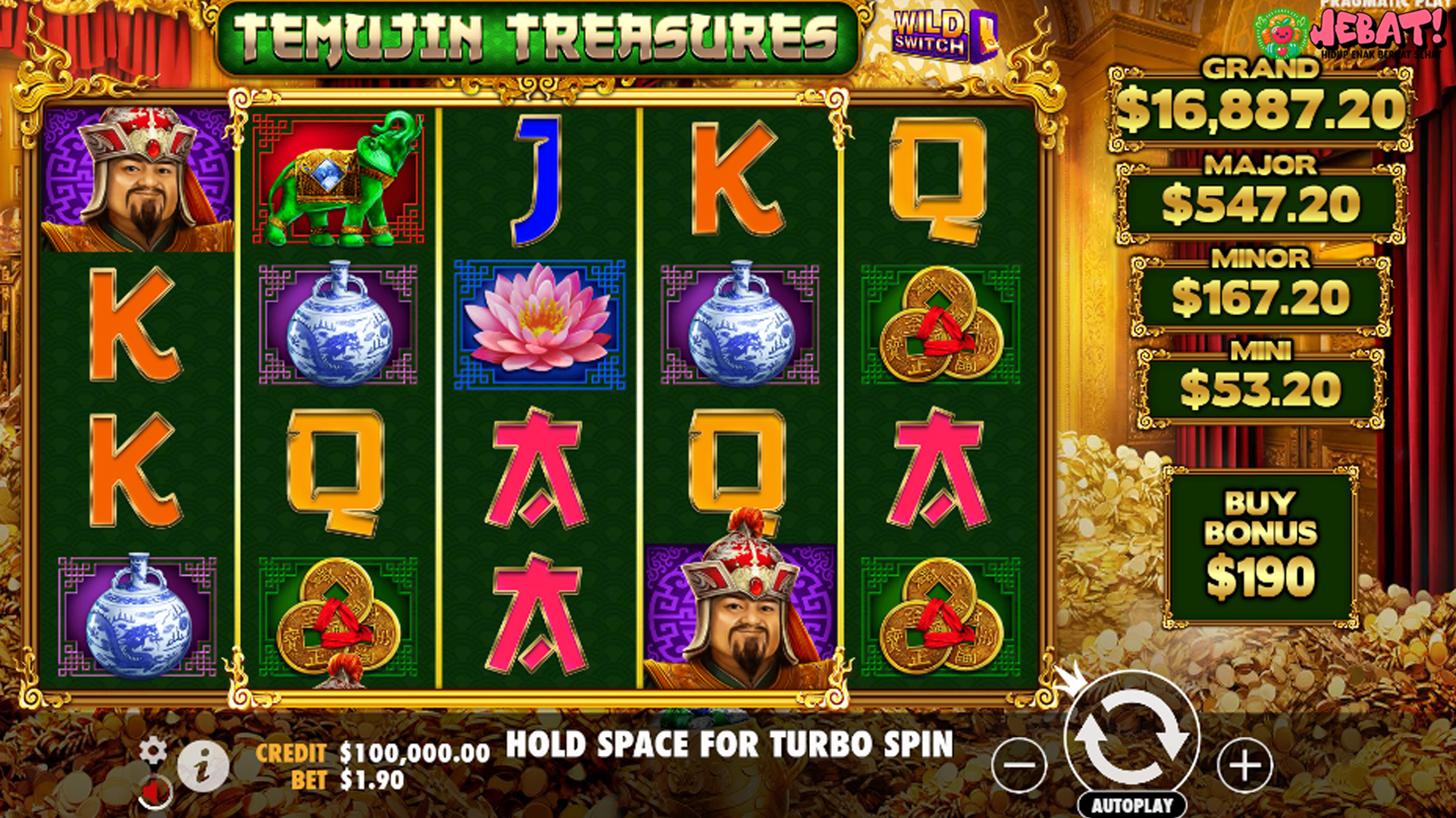 Temujin Treasures Menjamin Cuan di Agen Slot Online Terbaik