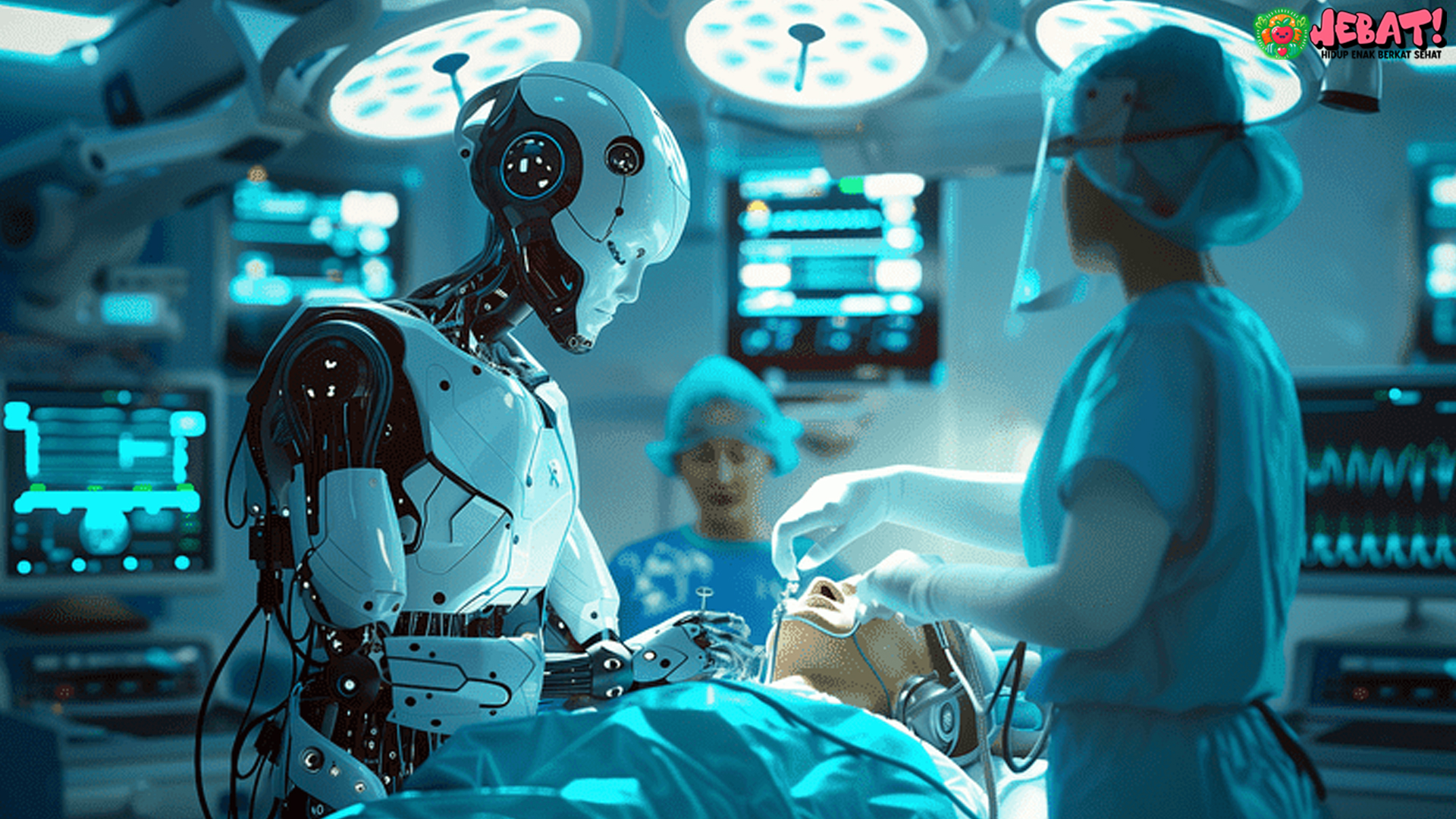 Robot Medis Pertama Operasi Mandiri dengan Akurasi 100%