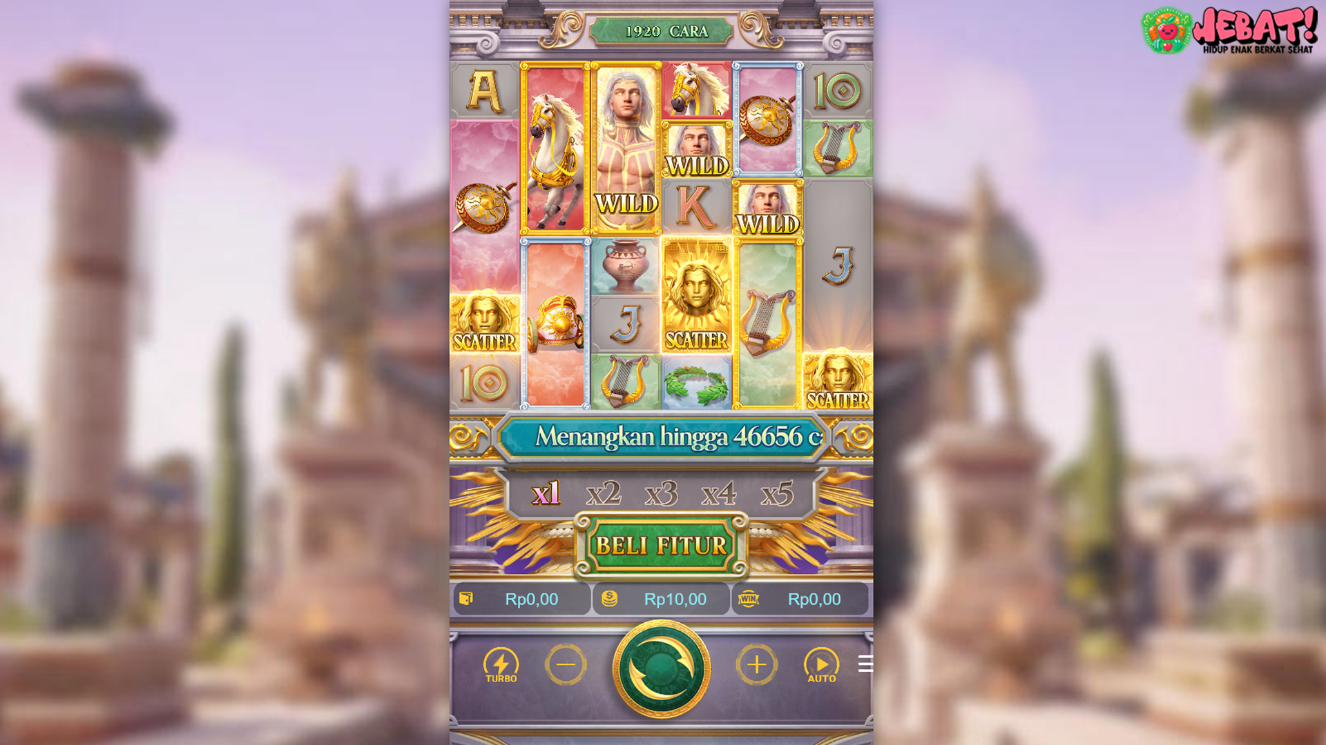 Login Cnnslot Beberkan Jackpot Megah2 dari Rise of Apollo