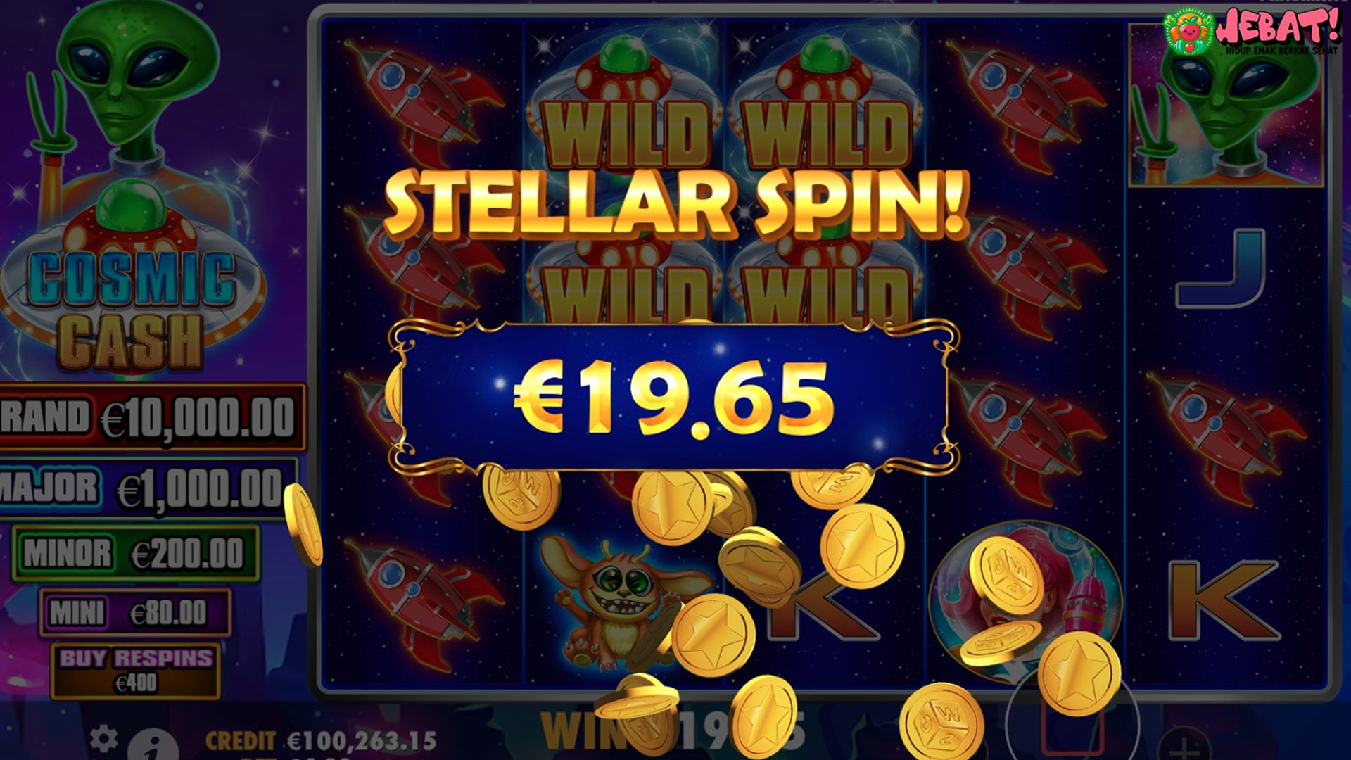 Link Cnnslot Bahas 3 Nilai Plus Cosmic Cash yang Lagi Ngehits