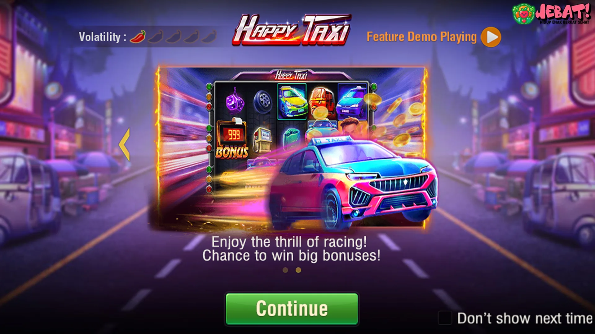 Happy Taxi Dominasi Slot Malam di Data Rtp8000 Login