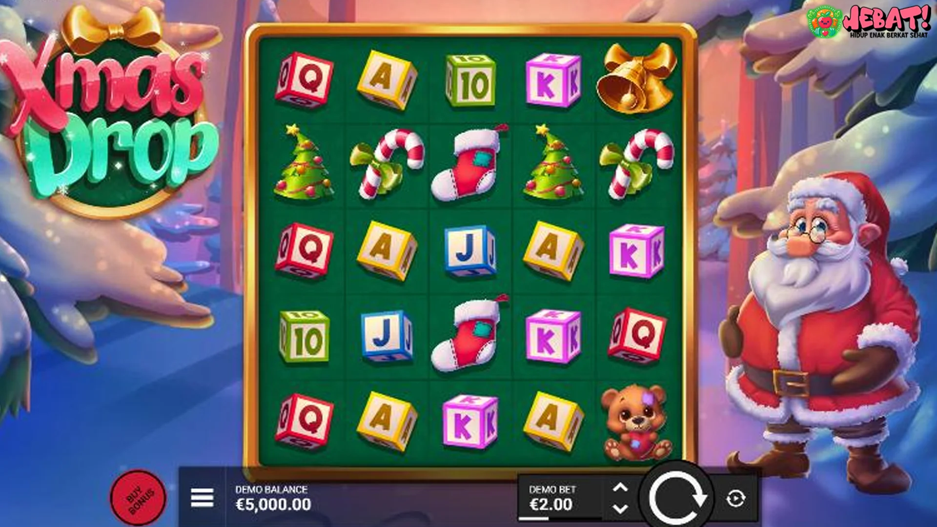 5 Power Xmas Drop Banyak Dijadikan dalam Konten Rekaman 'Big Win'