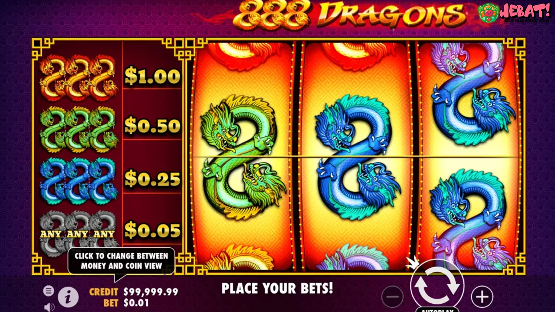 Bukti 888 Dragons Dalam Payline Paling Polos dari Pragmatic Play