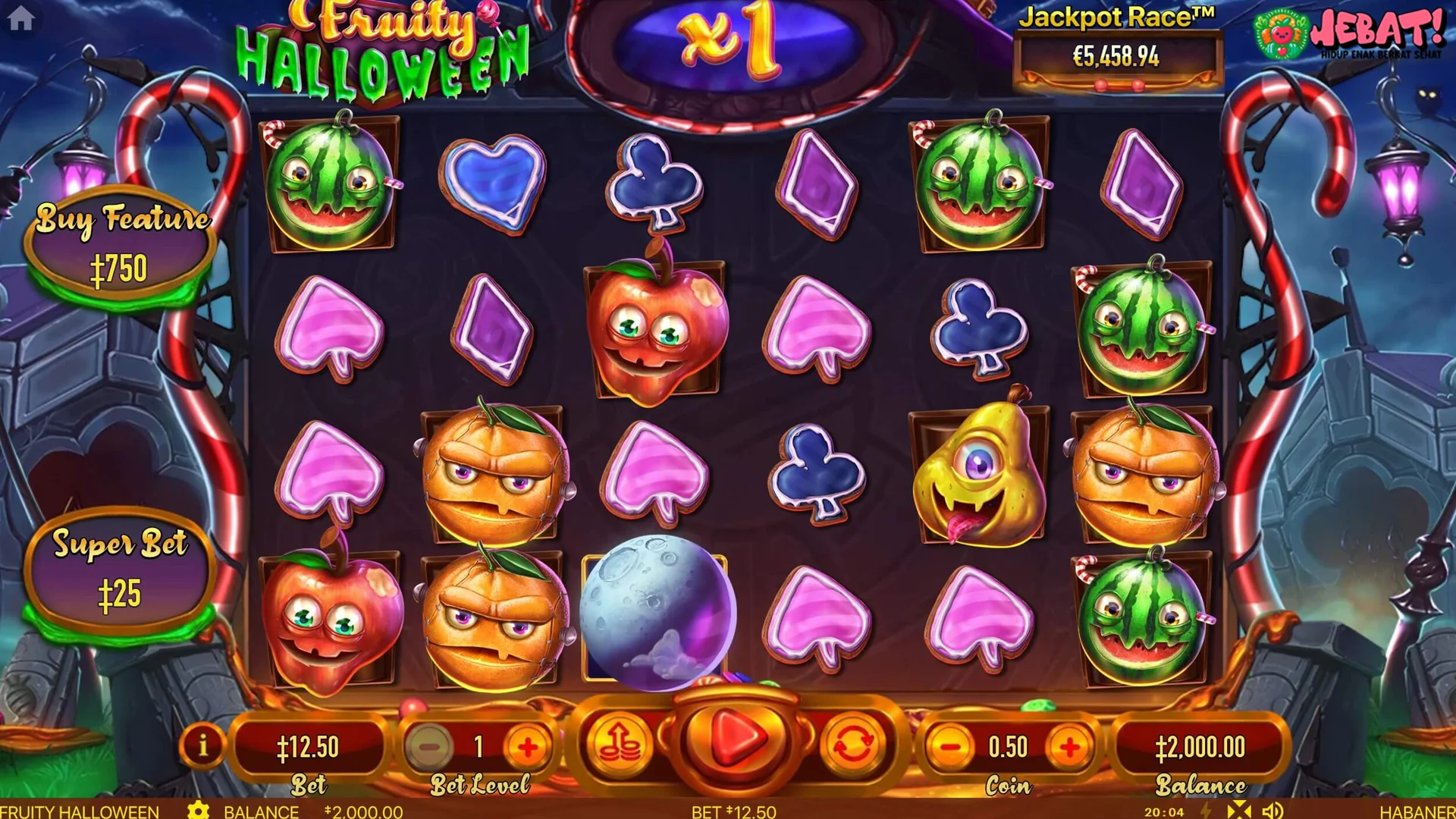 Fruity Halloween Ungkap Twist Bonus Buah Horor dengan 5 Free Spin