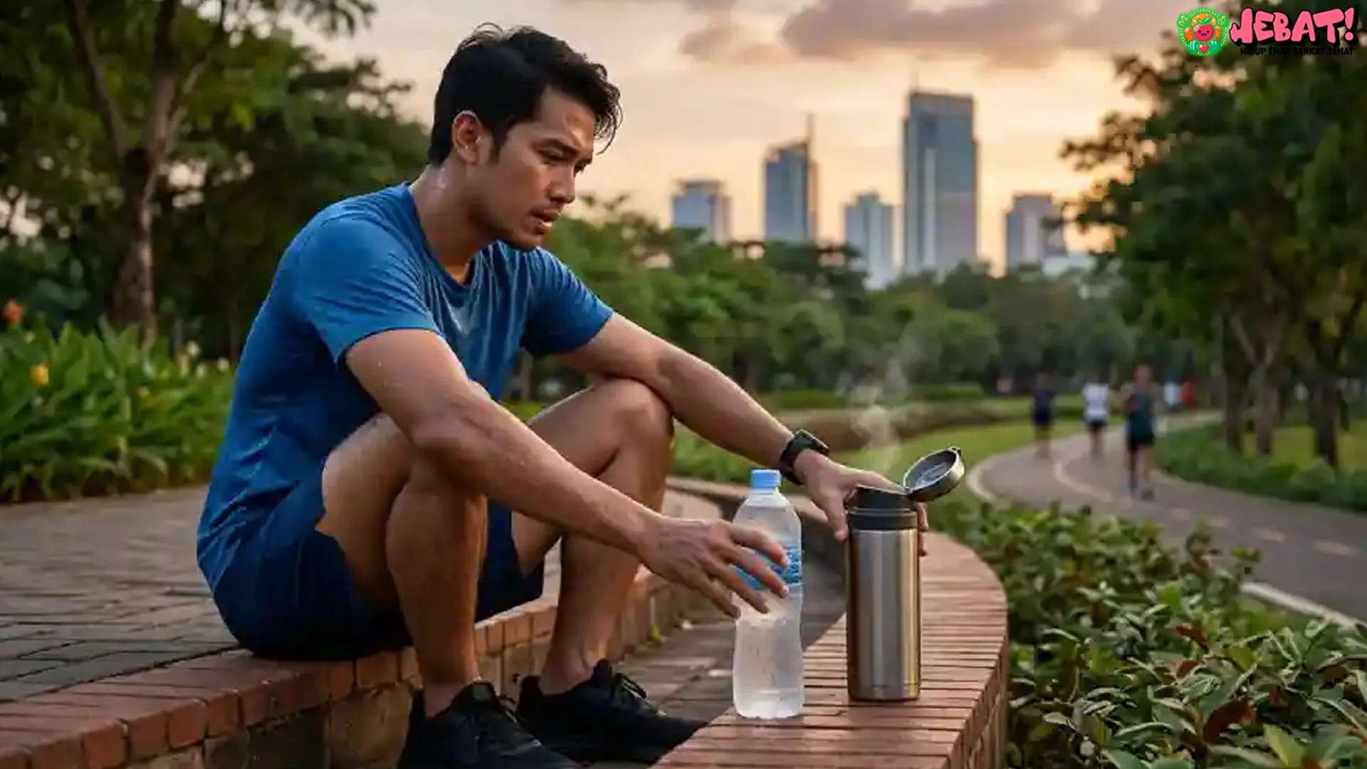 Saran 5 Air Hangat Lebih Baik dari Dingin Pasca Olahraga